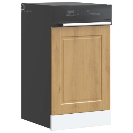 vidaXL mosogatógép panel "Porto" Artisan Oak Mérnöki faanyagok