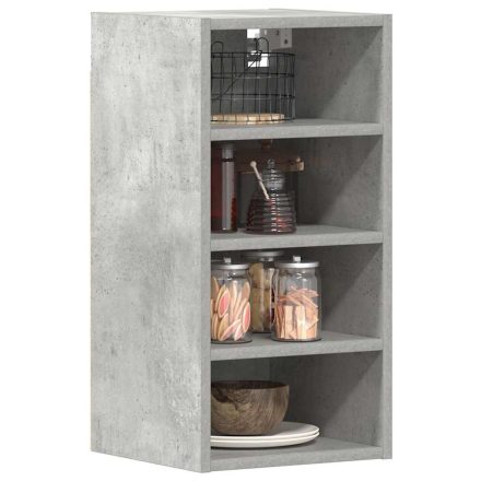 vidaXL “Riga” betonszürke szerelt fa függő szekrény 30x29,5x60 cm