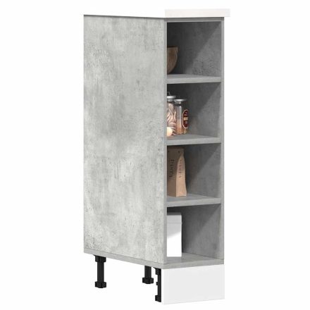 vidaXL “Riga” betonszürke szerelt fa alsószekrény 20x44,5x81,5 cm