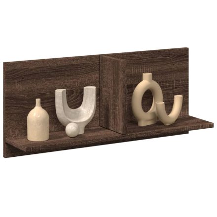vidaXL barna tölgy színű szerelt fa fali szekrény 70 x 16,5 x 30 cm