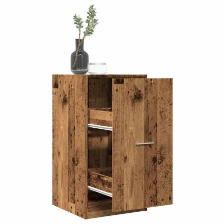 vidaXL antik fa színű szerelt fa patikaszekrény 40 x 41 x 77,5 cm