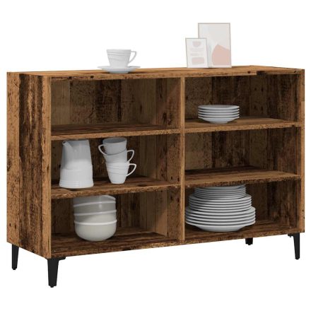 vidaXL antik fa színű szerelt fa tálalószekrény 103,5 x 35 x 70 cm