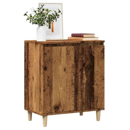 vidaXL komód Régi fa 60x35x70 cm Gépelt fa
