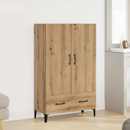 vidaXL Highboard artisan tölgy 70x31x115 cm gépi úton előállított fa