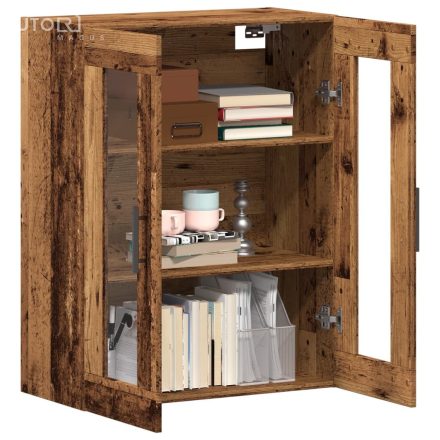 vidaXL antik fa színű szerelt fa tálalószekrény 69,5 x 34 x 90 cm