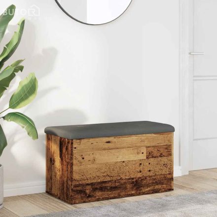 vidaXL antik fa szerelt fa tárolópad 82x42x45 cm