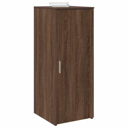 vidaXL tároló szekrény barna tölgy 40x45x103,5 cm szerelt fa