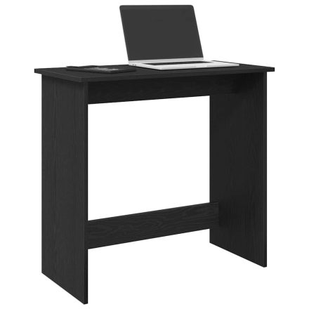 vidaXL fekete forgácslap íróasztal 80 x 40 x 75 cm