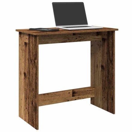 vidaXL antik fa színű szerelt fa íróasztal 80 x 40 x 75 cm