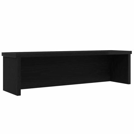 vidaXL konyhai állvány rakodható fekete 60x15x16 cm műfa