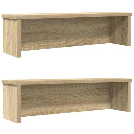vidaXL konyhai állványok egymásba rakható 2 db Sonoma tölgy 60x15x16cm