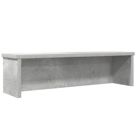 vidaXL konyhai állvány rakodható beton szürke 60x15x16 cm Gépelt fa