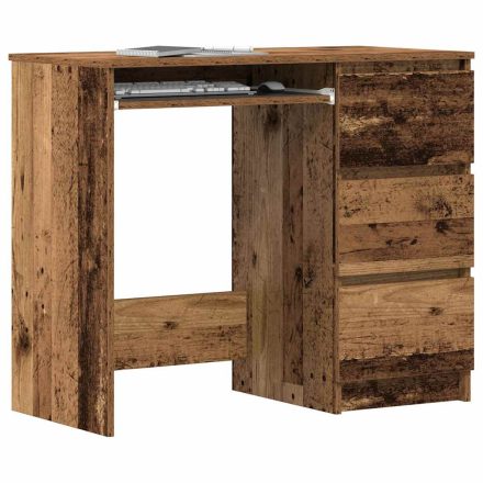 vidaXL antik fa szerelt fa íróasztal 90x45x76 cm