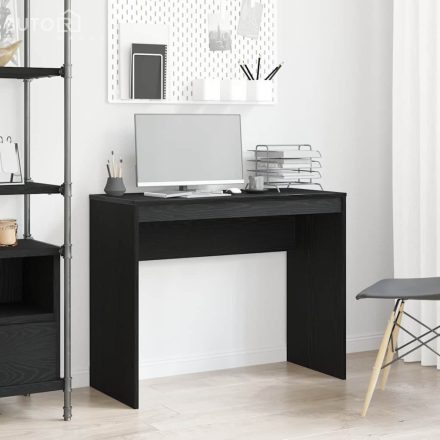 vidaXL fekete tölgy szerelt fa íróasztal 90 x 40 x 72 cm
