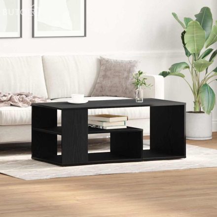vidaXL Dohányzóasztal Musta tammi 100 x 50 x 40 cm Faanyag