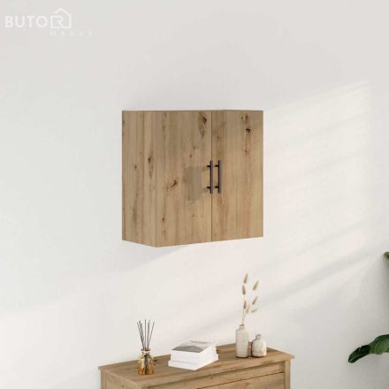 vidaXL Fali Szekrény Kézműves Tölgy 60x31,5x60 cm Mérnöki Fa