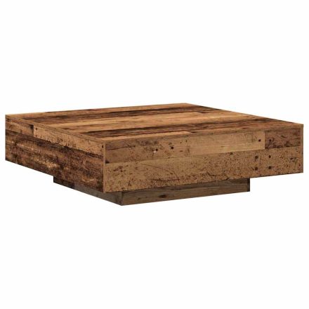 vidaXL Dohányzóasztal Régi fa 100 x 100 x 31 cm Faanyag