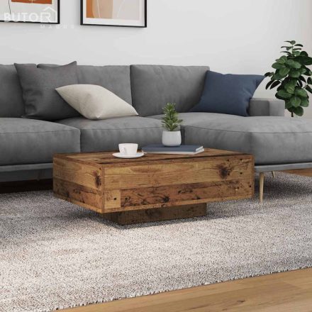 vidaXL Dohányzóasztal Régi fa 85 x 55 x 31 cm Faanyag