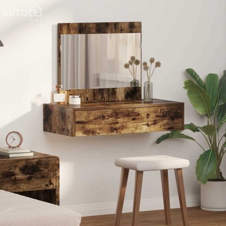 vidaXL Öltözködőasztal fiókkal tárolóval Barna 83 x 40 x 70 cm Faanyag