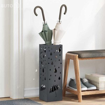 vidaXL Napernyő Állvány Antracit 15.5 x 15.5 x 49 cm Acél