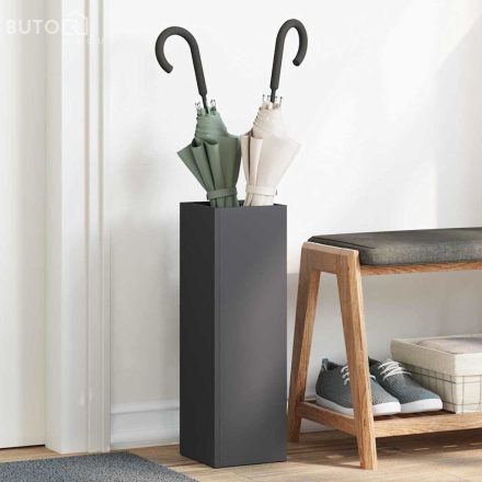 vidaXL Napernyő Állvány Fekete 15.5 x 15.5 x 49 cm Acél