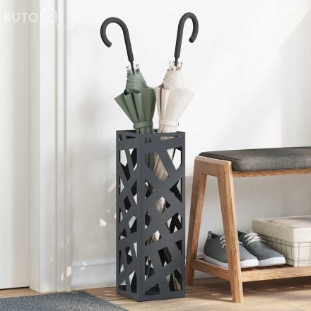 vidaXL Napernyő Állvány Antracit 15.5 x 15.5 x 49 cm Acél