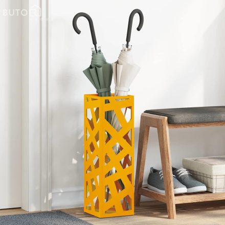 vidaXL Napernyő Állvány Mustár 15.5 x 15.5 x 49 cm Acél