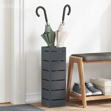 vidaXL Napernyő Állvány Antracit 15.5 x 15.5 x 49 cm Acél