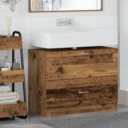 vidaXL mosdószekrény régi fa 78x37x59 cm újrahasznosított fa