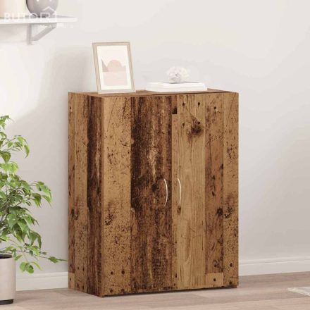 vidaXL Irodai Szekrény Régi Fa 60 x 32 x 77.5 cm - Mérnöki Fa