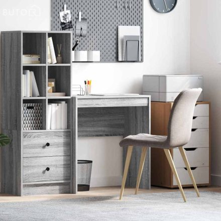 vidaXL Íróasztal Szürke sonoma Forgácslap 70 x 40 x 76 cm Egyszerű