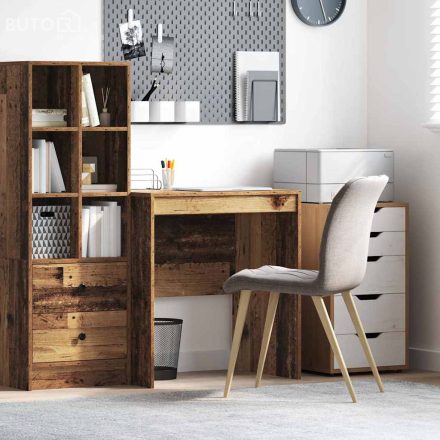 vidaXL Íróasztal Régi fa MDF 70 x 50 x 76 cm Egyszerű Íróasztal