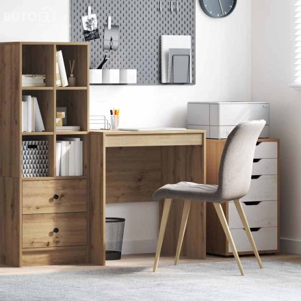 vidaXL Íróasztal Mesteri tölgy Szerelt fa 70 x 50 x 76 cm Egyszerű