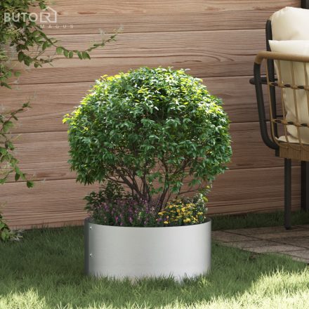 vidaXL Galvanizált Növénytartó Szett Galvanizált Acél 40 cm átmérő