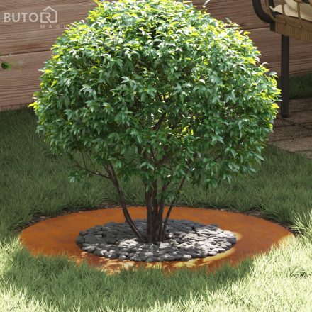 vidaXL Corten acél virágtartó Corten acél Közepes Dekoratív betétek