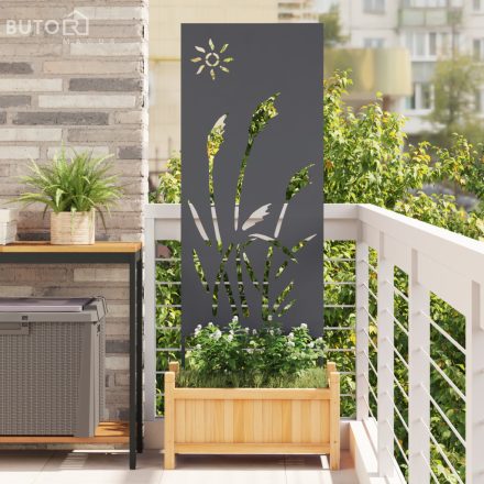 vidaXL Kerti dekoratív panel Egyéb Antracit 50 x 140 cm