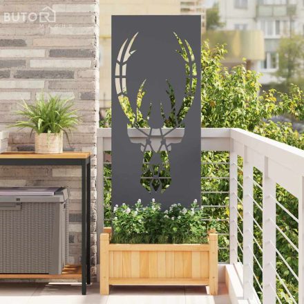vidaXL Kerti dekoratív panel Antracit 50 x 140 cm