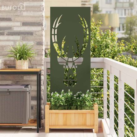 vidaXL Kerti dekoratív panel Oliva zöld 50 x 140 cm