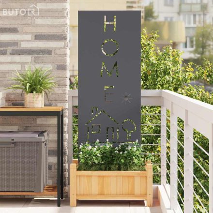 vidaXL Kerti dekoratív panel Antracit 50 x 140 cm