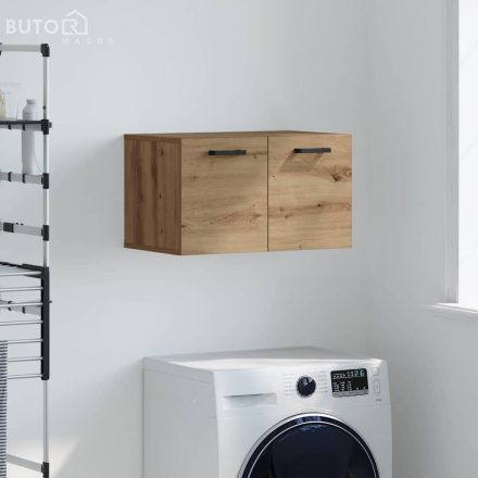 vidaXL Fali Szekrény kézműves tölgy 60 x 36.5 x 35 cm Faanyag