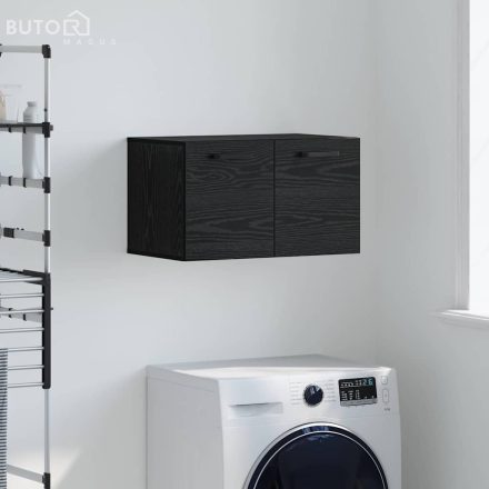vidaXL Fali Szekrény Musta tammi 60 x 36.5 x 35 cm Faanyag