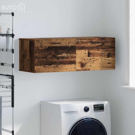 vidaXL Fali Szekrény Régi fa 100 x 36.5 x 35 cm Faanyag
