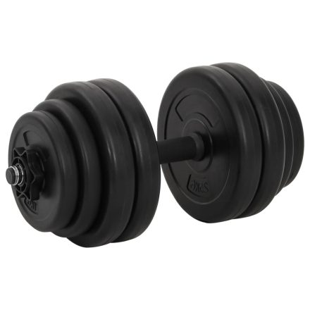 vidaXL 1 db egykezes súlyzó 15 kg