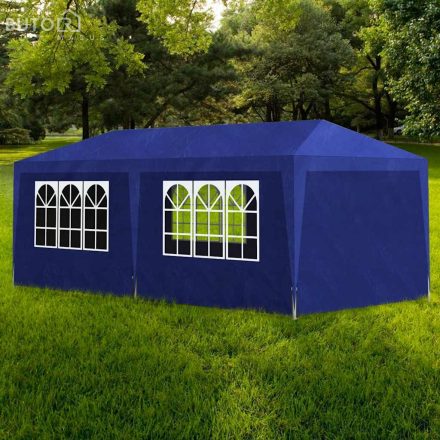 vidaXL kék partisátor 3 x 6 m