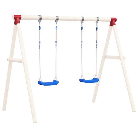 vidaXL 2 db kék polietilén hinta kötéllel 38 x 16 cm