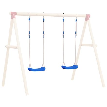  vidaXL 2 db kék polietilén hinta kötéllel 37 x 15 cm