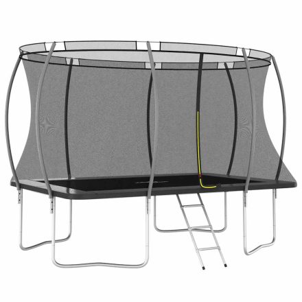 vidaXL négyszögű trambulinszett 335 x 244 x 90 cm 150 kg