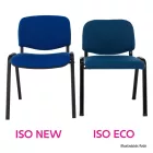 Irodai szék, szürke, ISO NEW