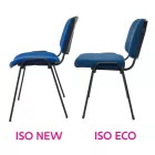 Irodai szék, kék, ISO NEW