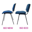Irodai szék, kék, ISO NEW
